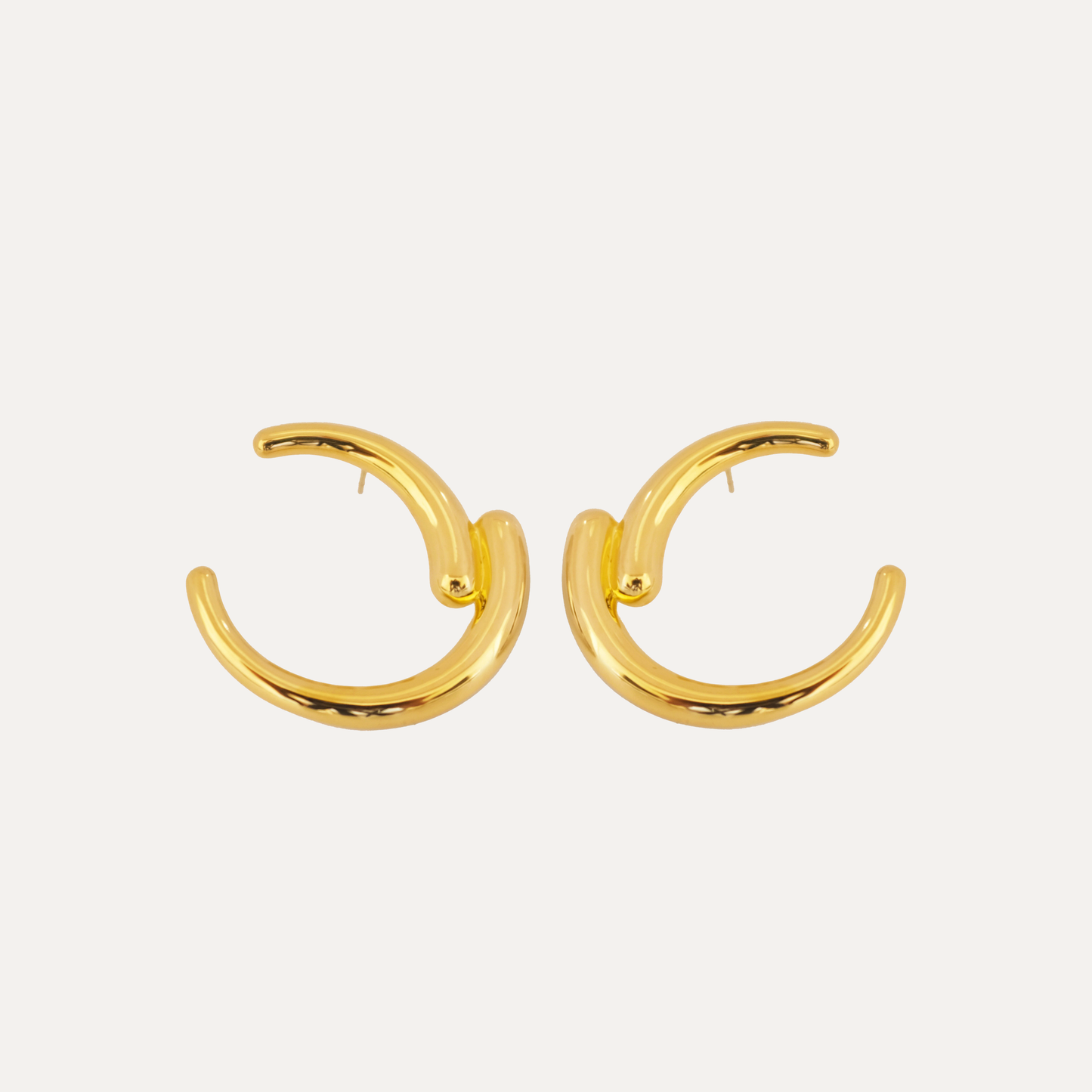 Gold Ülkü Earrings