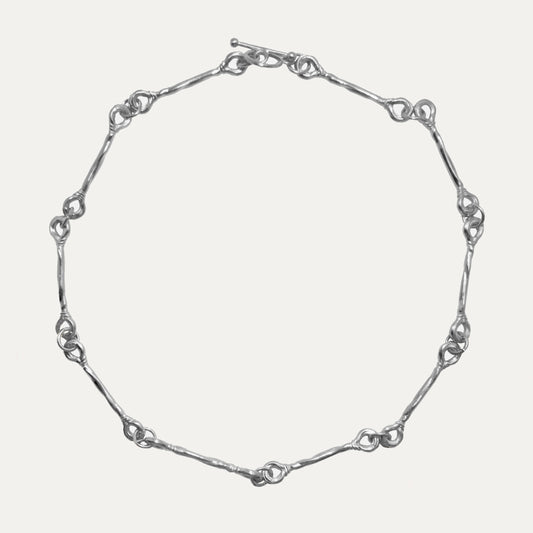 Signature Choker in Silver