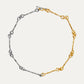 Signature Choker in Gold + Silver